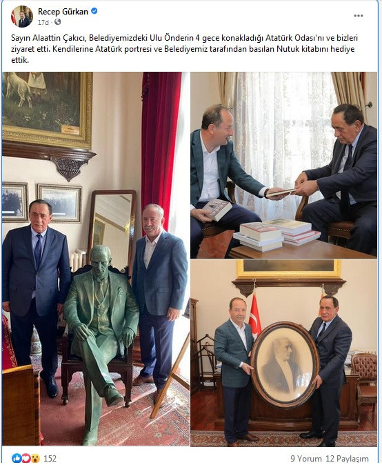 Alaattin Çakıcı'dan CHP'li belediye başkanına ziyaret - Resim : 1