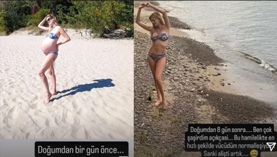 “Öyle Bir Geçer Zaman Ki”nin Caroline’i! Wilma Elles doğum yaptı 8 gün sonra şaşırttı - Resim : 5