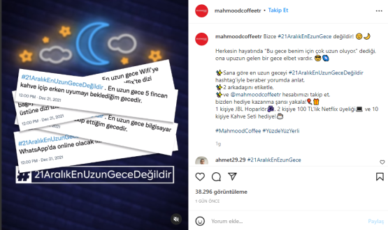 Yılın en uzun gecesine Mahmood Coffee damga vurdu! - Resim : 1