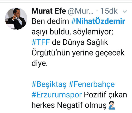 Sosyal medya Nihat Özdemir'i konuşuyor: Koronanın ilacını bulan adam! - Resim : 3