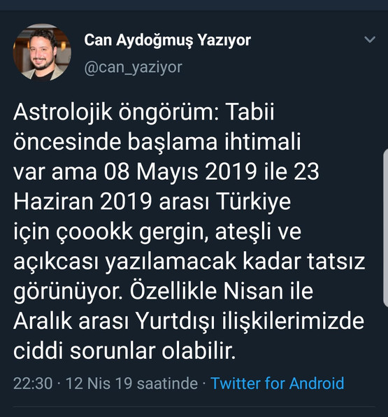 Ünlü astrolog seçimi tam tarihi ile bildi! - Resim : 1