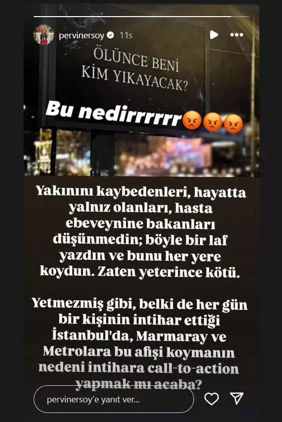 TRT'nin afişi Bakan eşini küplere bindirdi! "Her gün birinin intihar ettiği.." - Resim : 1