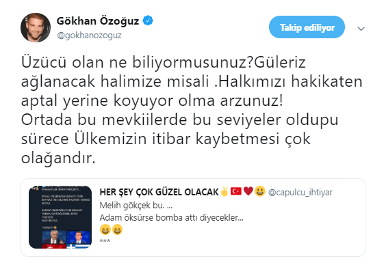 Athena Gökhan'dan, Melih Gökçek'e 'kravat' tepkisi! - Resim : 1