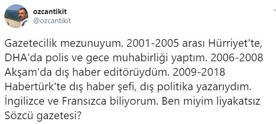 Sözcü yazarı TRT çalışanlarını kızdırdı! Twitter’da liyakat kampanyası! - Resim : 1