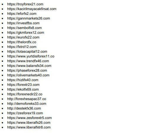 27 internet sitesi için kapatma kararı - Resim : 1