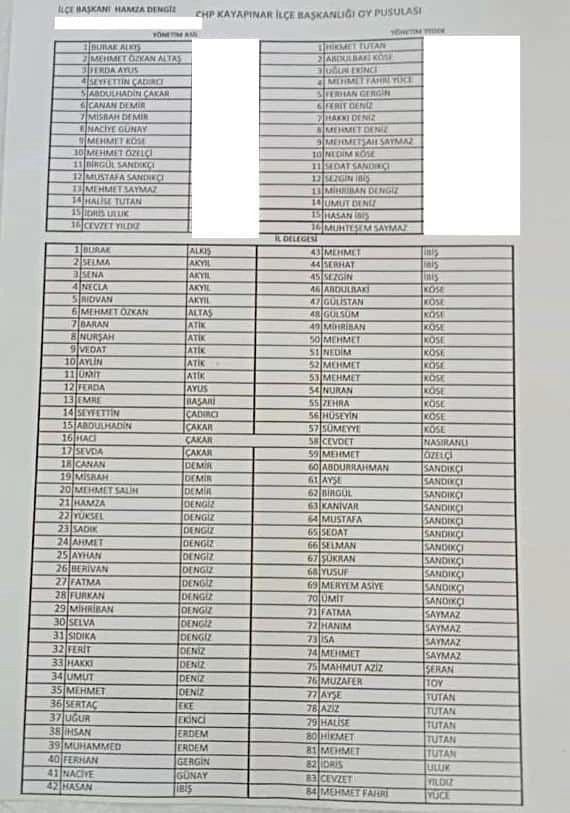 Seçilen delegelerin yarısı akraba çıktı - Resim : 1