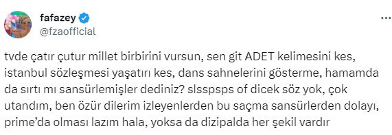 Atv’den Farah Zeynep Abdullah’ı çıldırtan sansür - Resim : 2