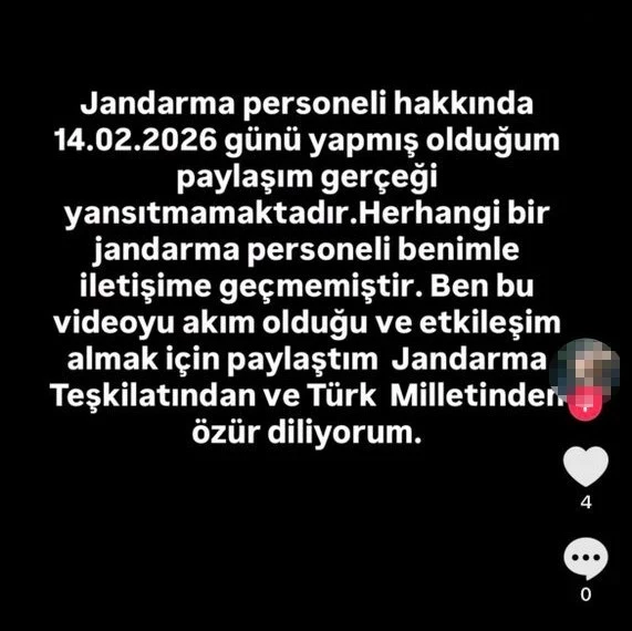 Jandarmayla ilgili asılsız paylaşıma gözaltı - Resim : 3