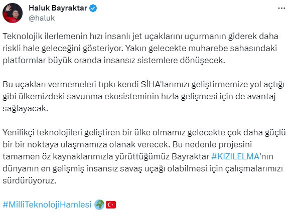 Haluk Bayraktar'dan Almanya'ya manidar 'Eurofighter Typhoon' cevabı! - Resim : 1