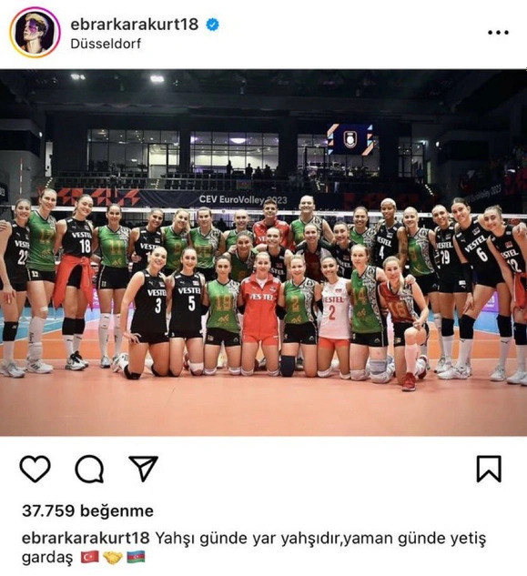 Ebrar Karakurt'tan dostluk fotoğrafı: "Yahşı günde yar yahşıdır" - Resim : 1
