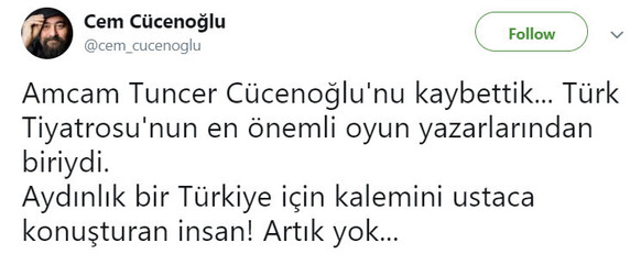 Tiyatro dünyasının acı günü! Duayen yazar hayatını kaybetti! - Resim : 1