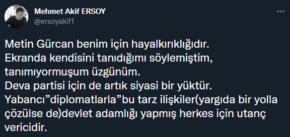 Habertürk spikerinden ‘Metin Gürcan’ çarkı! “Benim için hayal kırıklığıdır” - Resim : 1