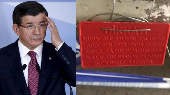 Ahmet Davutoğlu'nun yeni parti binasına mühür vuruldu - Resim : 1