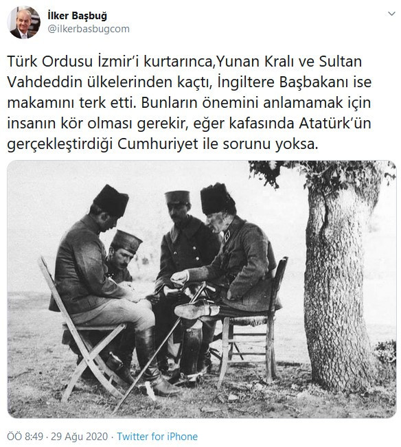 İlker Başbuğ'dan çok konuşulacak 30 Ağustos mesajı: İnsanın kör olması gerekir - Resim : 1