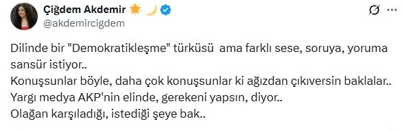 Pervin Buldan'ın medya ‘uyarısı’na tepki yağdı: 'Demokrasi isteyenlere bak sen!' - Resim : 6