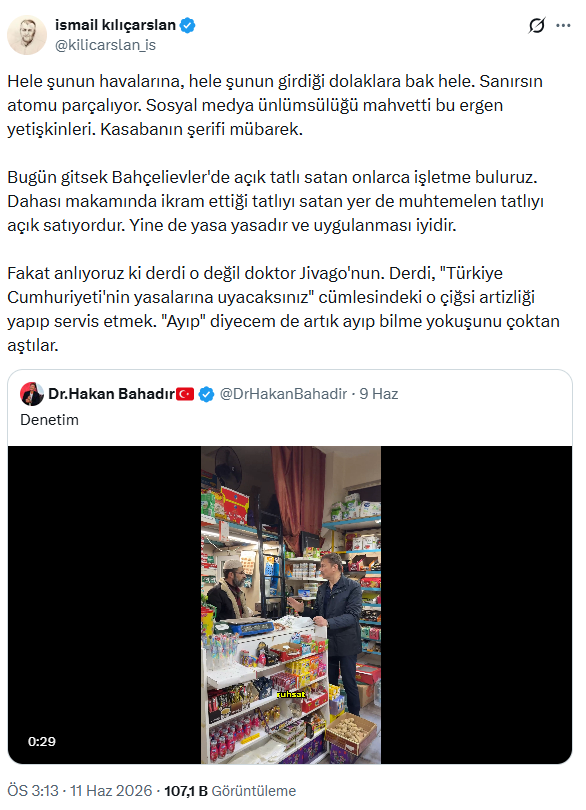 Yeni Şafak yazarı AKP'li başkanı hedef aldı: 