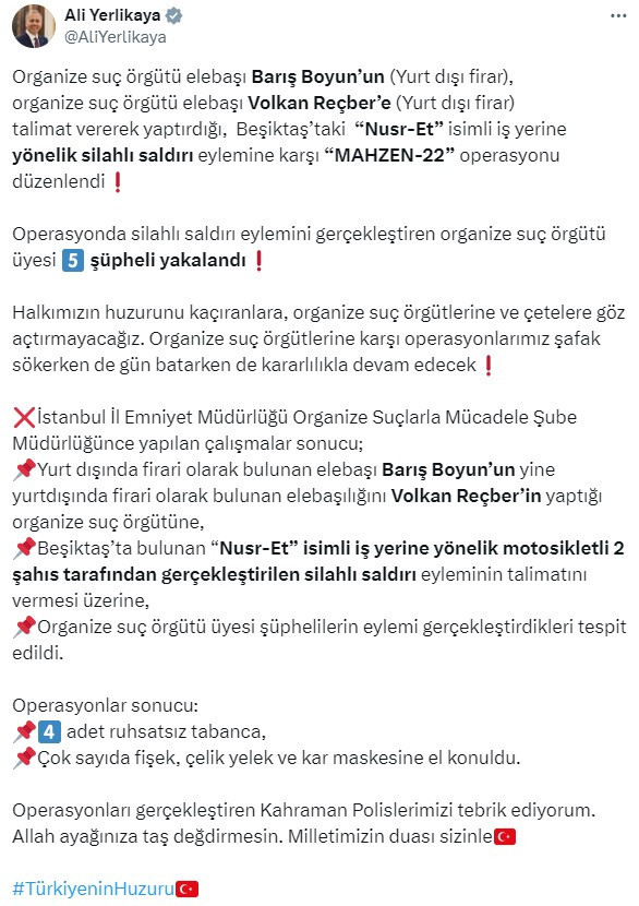 Nusret'e silahlı saldırı düzenleyenler yakalandı - Resim : 1