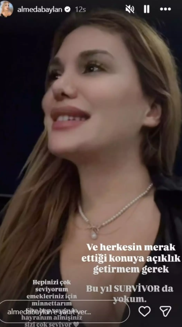 Almeda Baylan Survivor 2026 kararını açıkladı: Yeni sezonda olacak mı? - Resim : 1