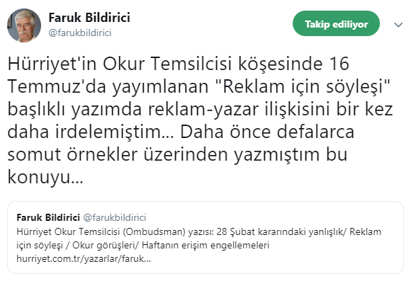 Hürriyet Okur Temsilcisi'nden Ayşe Arman çıkışı! O yazıyı hatırlattı... - Resim : 1