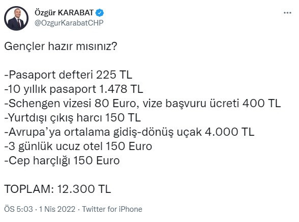 Erdoğan'ın gençlere tavsiyesinin bütçesi belli oldu - Resim : 1