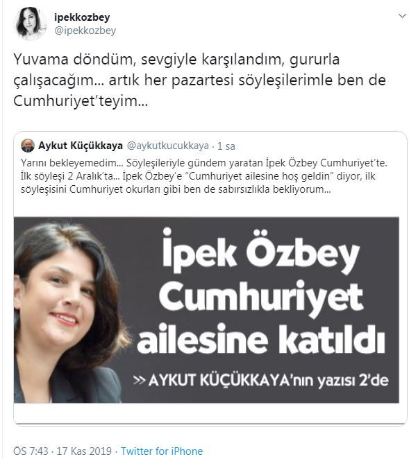 Hürriyet'ten ayrılan başarılı gazeteci nereyle anlaştı? (Medyaradar/Özel) - Resim : 1