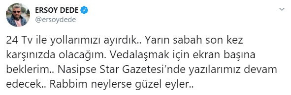 24 TV'de şok ayrılık! Yarın son programla veda edecek! - Resim : 1