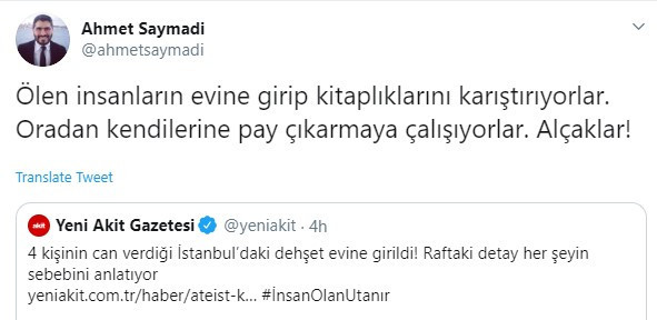 Akit 4 kardeşin ölümünden bu kitabı sorumlu tuttu! - Resim : 7