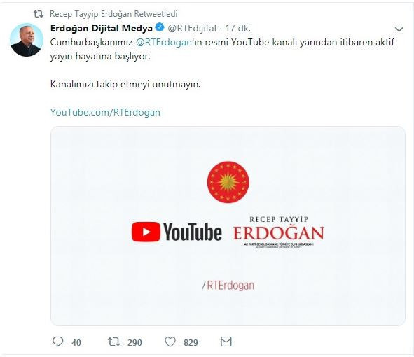 Cumhurbaşkanı Erdoğan'dan YouTube açılımı - Resim : 1