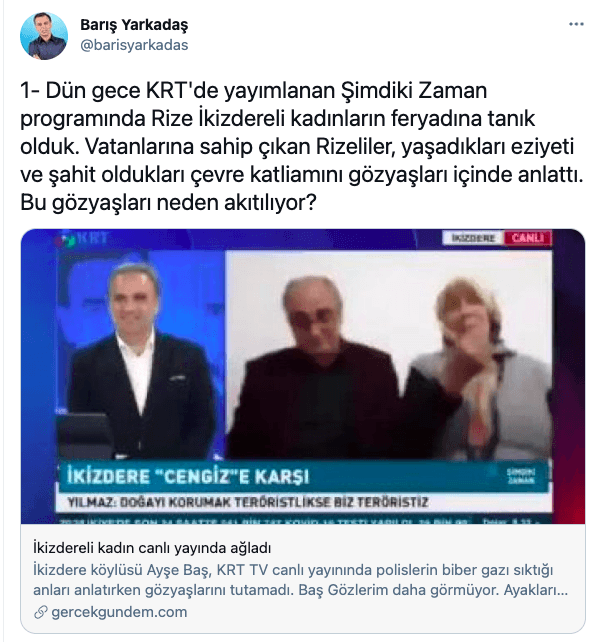 Mehmet Cengiz'in İkizdere'deki ortağı Akşam gazetesinin sahibi çıktı! - Resim : 1