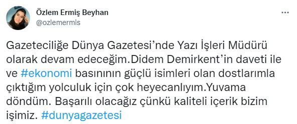 Sözcü’den ayrıldı, Dünya Gazetesi ile anlaştı! Hangi görevi yürütecek? - Resim : 2