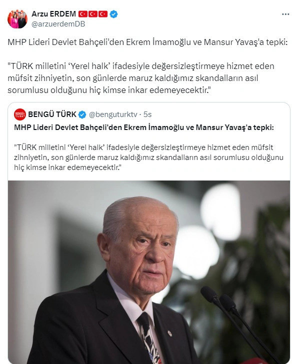MHP'li isimden Mehmet Şimşek açıklaması... Devlet Bahçeli Şimşek'i mi kastetti? - Resim : 1