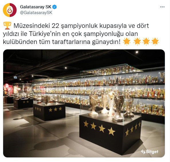 Galatasaray'dan Fenerbahçe'ye şampiyonluk göndermesi! - Resim : 1
