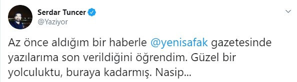 Yeni Şafak'ta deprem! Hangi köşe yazarlarıyla yollar ayrıldı? - Resim : 2