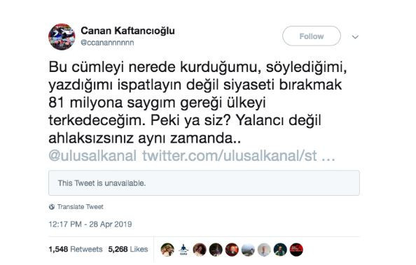 Canan Kaftancıoğlu’ndan Ulusal Kanal’a: Yalancı değil ahlaksızsınız aynı zamanda - Resim : 1
