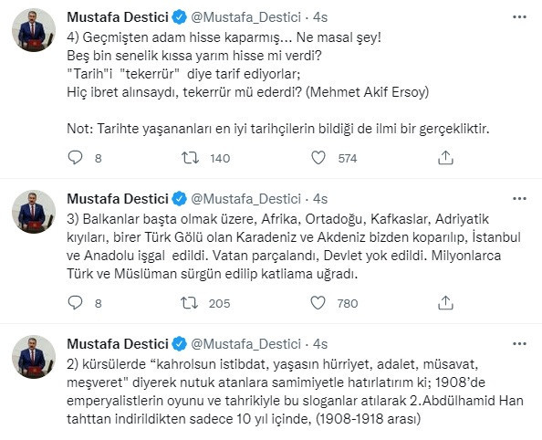 Destici'den Akşener'e "Gezi Parkı" tepkisi! - Resim : 2