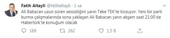 Ali Babacan sessizliğini bozuyor! Hangi ünlü gazeteciye konuk olacak? - Resim : 1