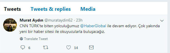 Haber Global hangi deneyimli isimle anlaştı? - Resim : 1