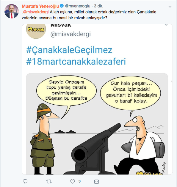 AKP milletvekilinden Misvak dergisine karikatür tepkisi! - Resim : 1