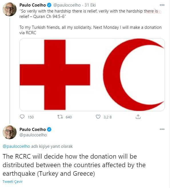 Dünyaca ünlü yazardan İzmir'e bağış - Resim : 1