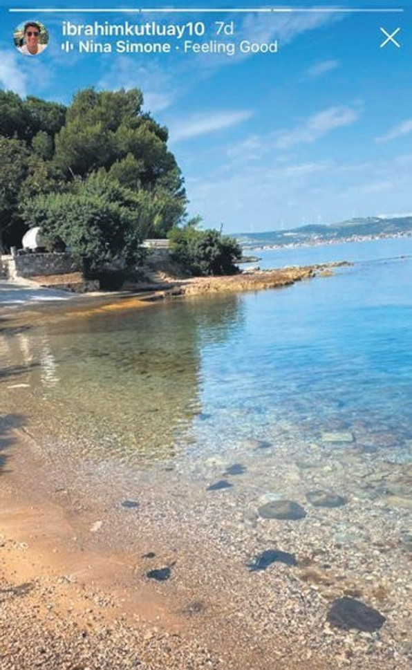 İbrahim Kutluay’dan sevgilisi Edvina’ya sürpriz! - Resim : 1