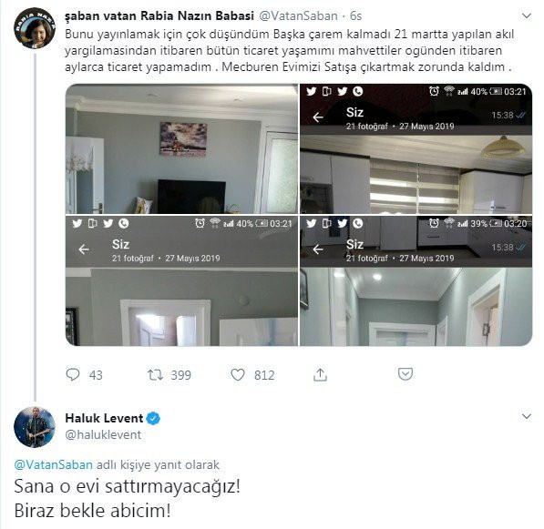 Haluk Levent’ten Rabia Naz’ın babasına anlamlı destek - Resim : 1