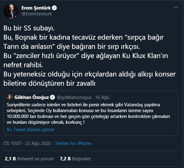 Gökhan Özoğuz'dan Fatih Tezcan'a: Hoşt! Hadi başka kapıya - Resim : 2