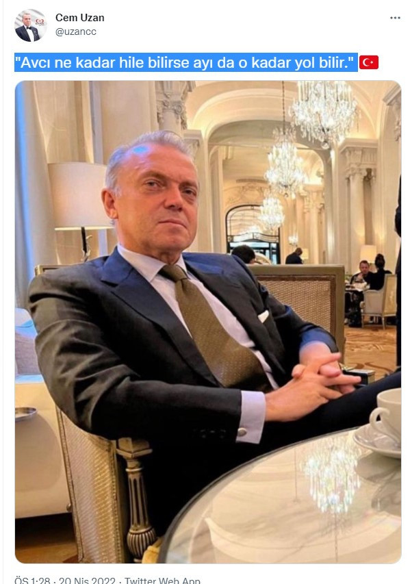 Cem Uzan'dan şifreli 'Gibi' dizisi paylaşımı - Resim : 1