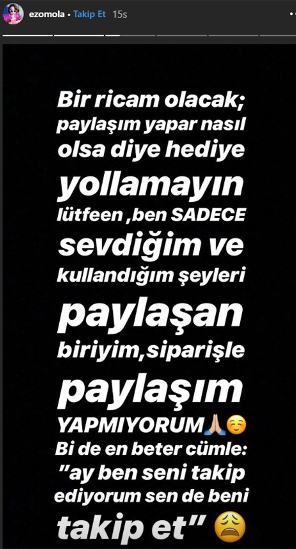 Sosyal medya kullanıcıları Ezgi Mola'yı isyan ettirdi - Resim : 1