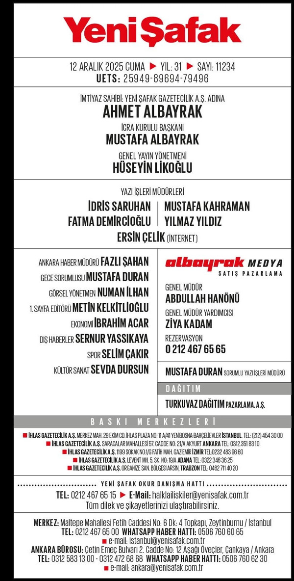 İşte Yeni Şafak'taki GYY krizinin detayları! Emeklileri çıkarmayınca kavga çıktı! - Resim : 3