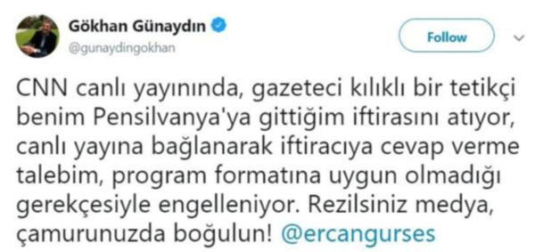 CNN Türk'e sert tepki: Rezilsiniz medya, çamurunuzda boğulun! - Resim : 1