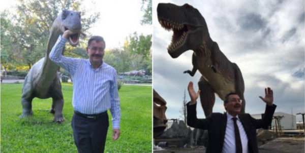 Melih Gökçek'ten canlı yayında gazetecilere 'dinozor' çıkışı: Dibiniz düşer! - Resim : 1