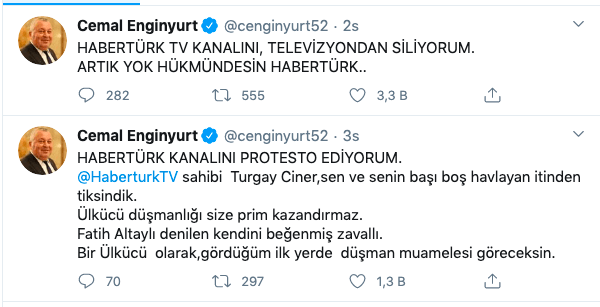 MHP'li Cemal Enginyurt'tan Fatih Altaylı'ya olay tepki: Seni istersen yaksınlar! - Resim : 2