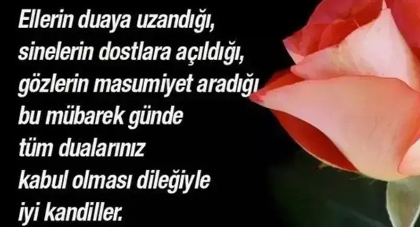 RESİMLİ BERAT KANDİLİ MESAJLARI VE SÖZLERİ 2025! Dualı, resimli kandiliniz mübarek olsun mesajları