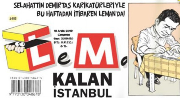 Selahattin Demirtaş Leman dergisinde çizmeye başladı - Resim : 1